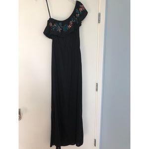 Black and floral Maxi dress!